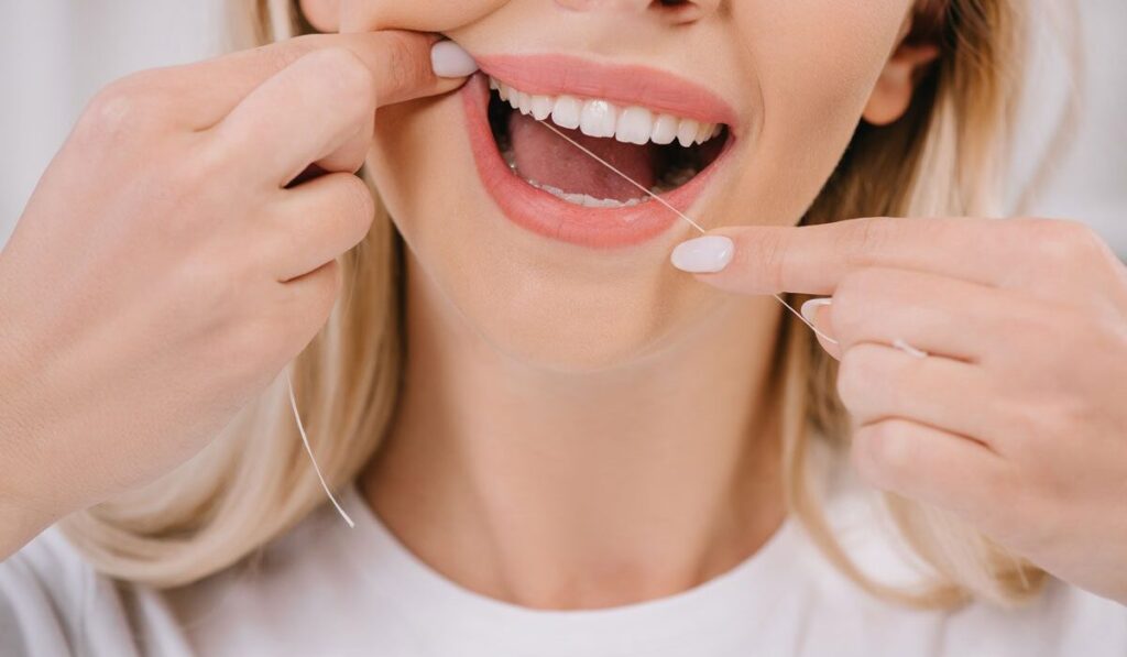 tooth floss threader