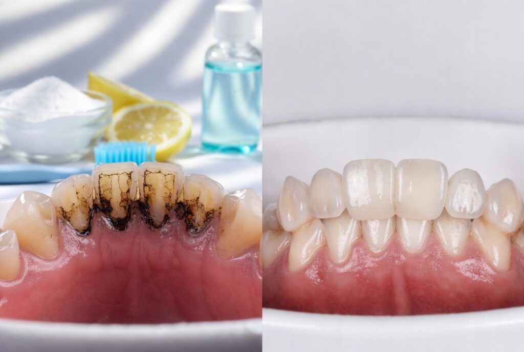 Black Stuff on Teeth