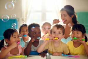 Child-friendly dental care techniques