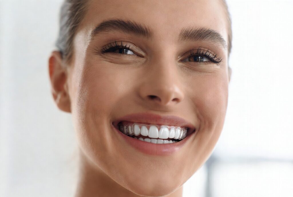 Invisible orthodontics