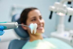 Laser dentistry for tooth sensitivity