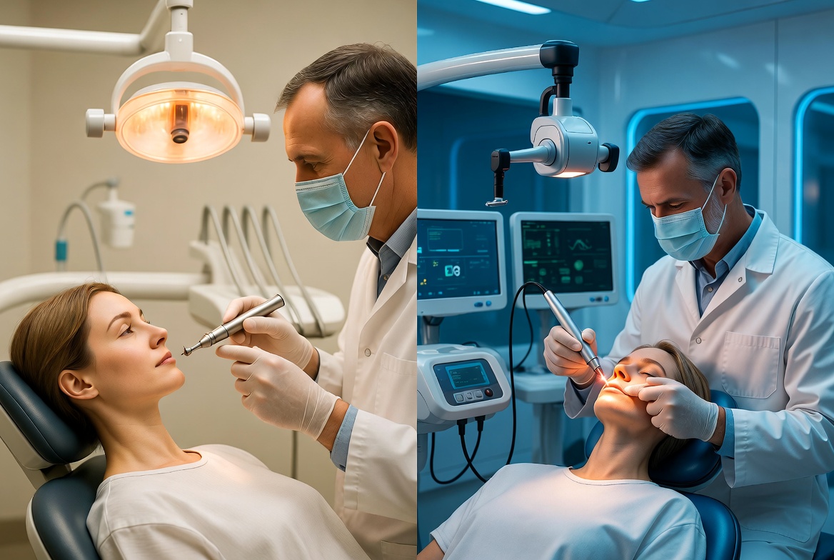 Laser dentistry vs traditional dentistry