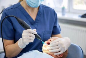 Laser frenectomy treatment