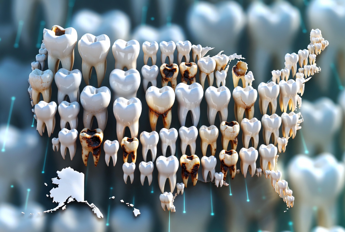 Tooth decay prevalence in the United States