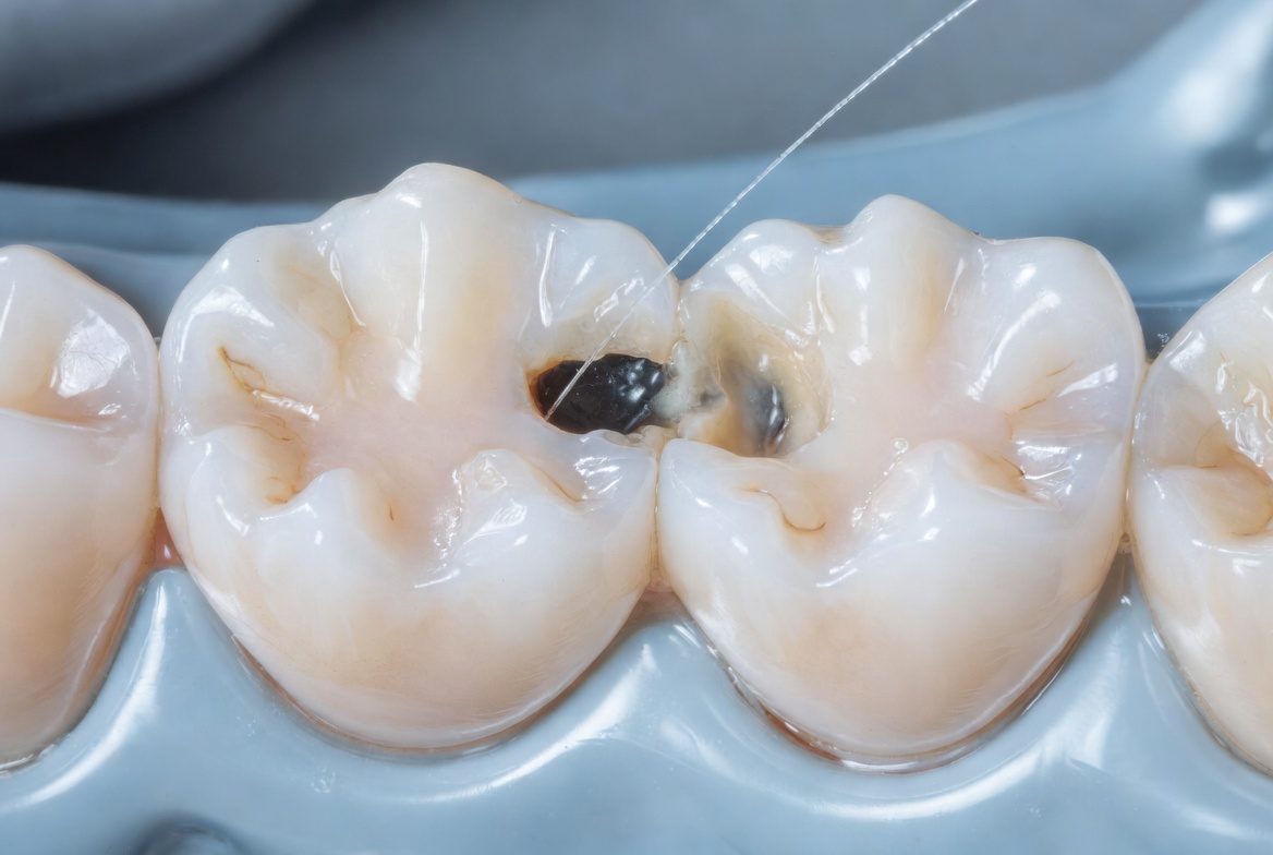 cavity between teeth