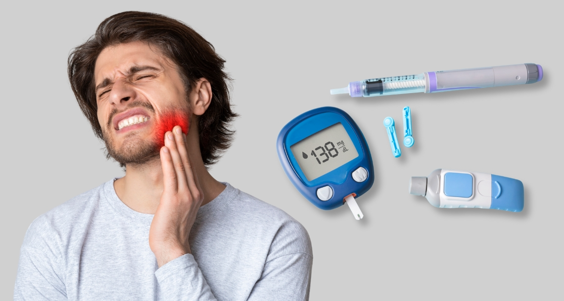 Oral health is linked with Diabetes