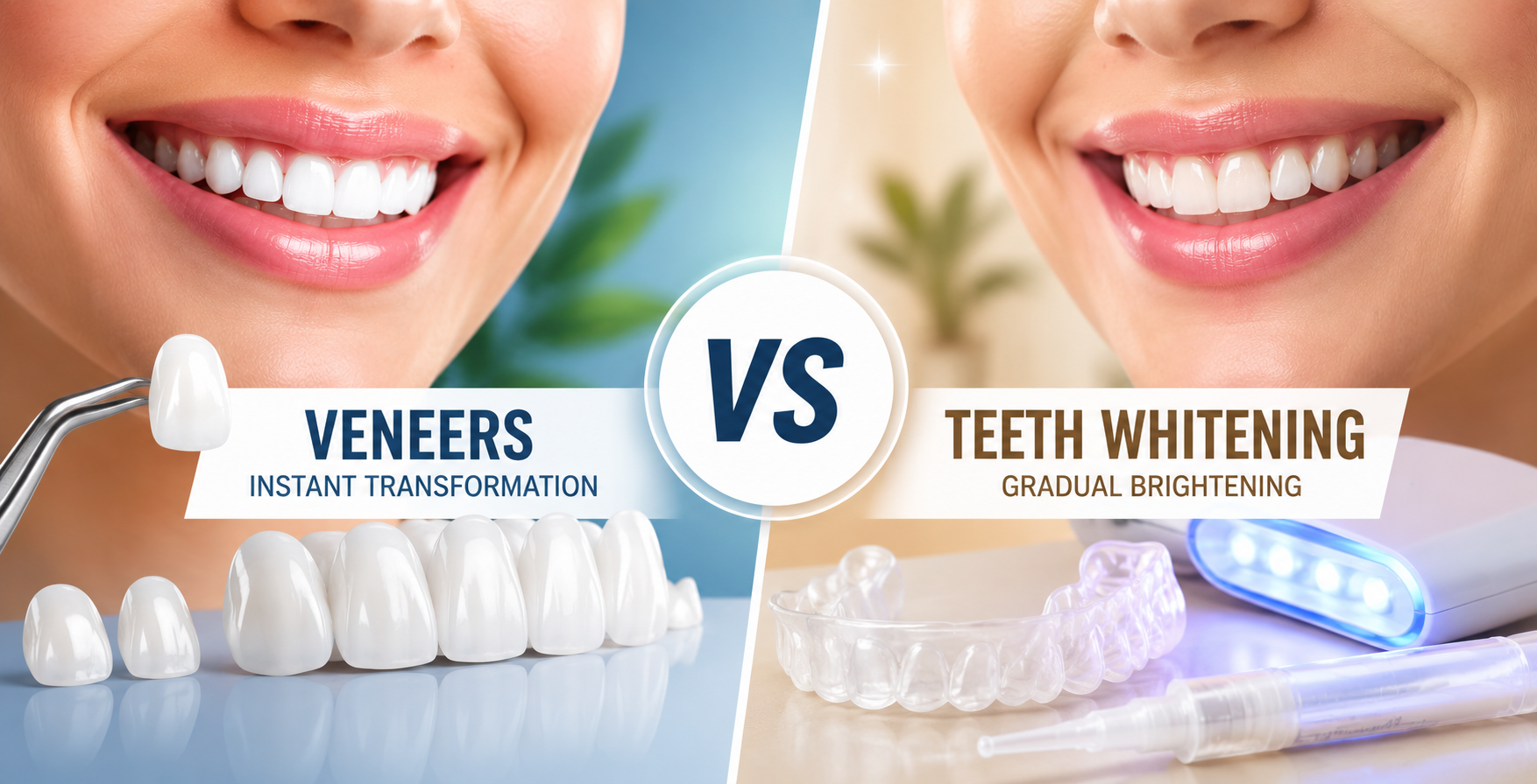 Veneers vs Teeth Whitening